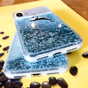 The Swimming Whale Phone Case