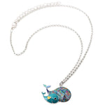 Cute Enamel Whale Necklace