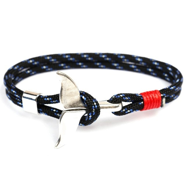 Paracord Whale Tail Bracelet