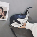 Mini Whale Leather Handbag