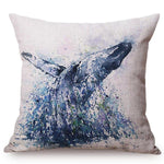 Blue Whale Cushion Cover