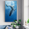 Whale and Sea Art Print